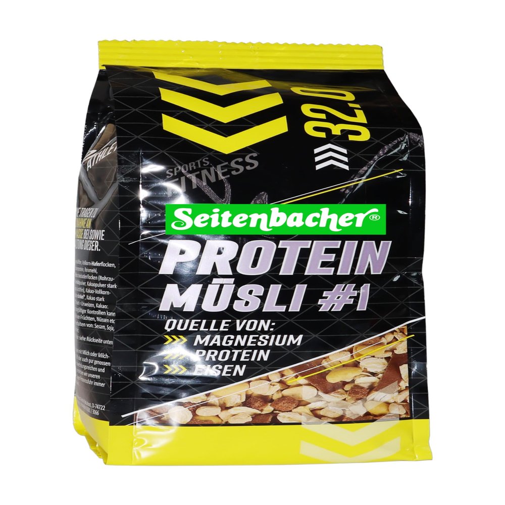Seitenbacher High Protein muesli reaches the next level (1 x 454 g)