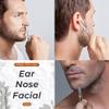 Rounded Tip Nose Hair Scissors for Men | Safe Nasal & Ear Hair Trimming Scissors, Moustache & Facial Hair Remover view 2