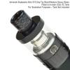 Armerah Snakeskin Mini 510 Drip Tip eCig Mouthpiece Short/Medium Epoxy Resin 3 Pack Black view 4