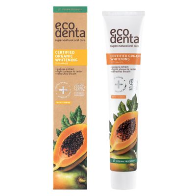 Ecodenta Certified Organic Whitening Toothpaste 75ml