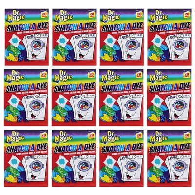 Dr Magic Snatch A Dye Colour Catcher 20's (Pack of 12)