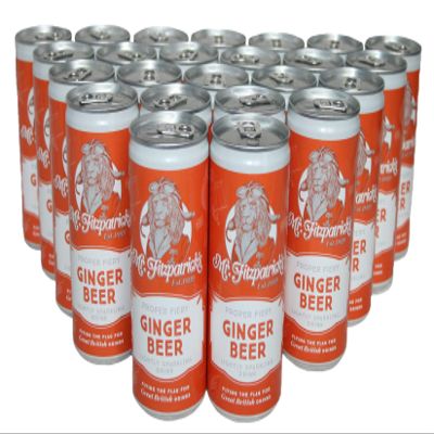 Mr. Fitzpatrick's|Mr Fitzpatrick's Proper Fiery Ginger Beer Can, 250 ml