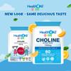 Health4All Kids Choline 150mg 60 Chewable Tablets for Children 3+, Supports Memory, Learning and Mood, Natural Vegan Orange Flavour, Sugar-Free | Made in UK (Not Gummies) view 2