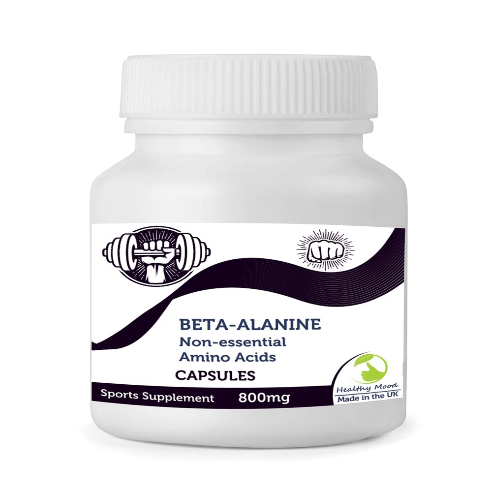 Beta-Alanine 250 Capsules Non-Essential Amino Acid Health Supplements Nutrition Pills - HM