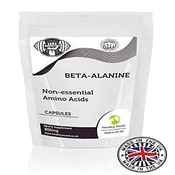 Beta-Alanine 90 Capsules Non-Essential Amino Acid Health Supplements Nutrition - Healthy Mood