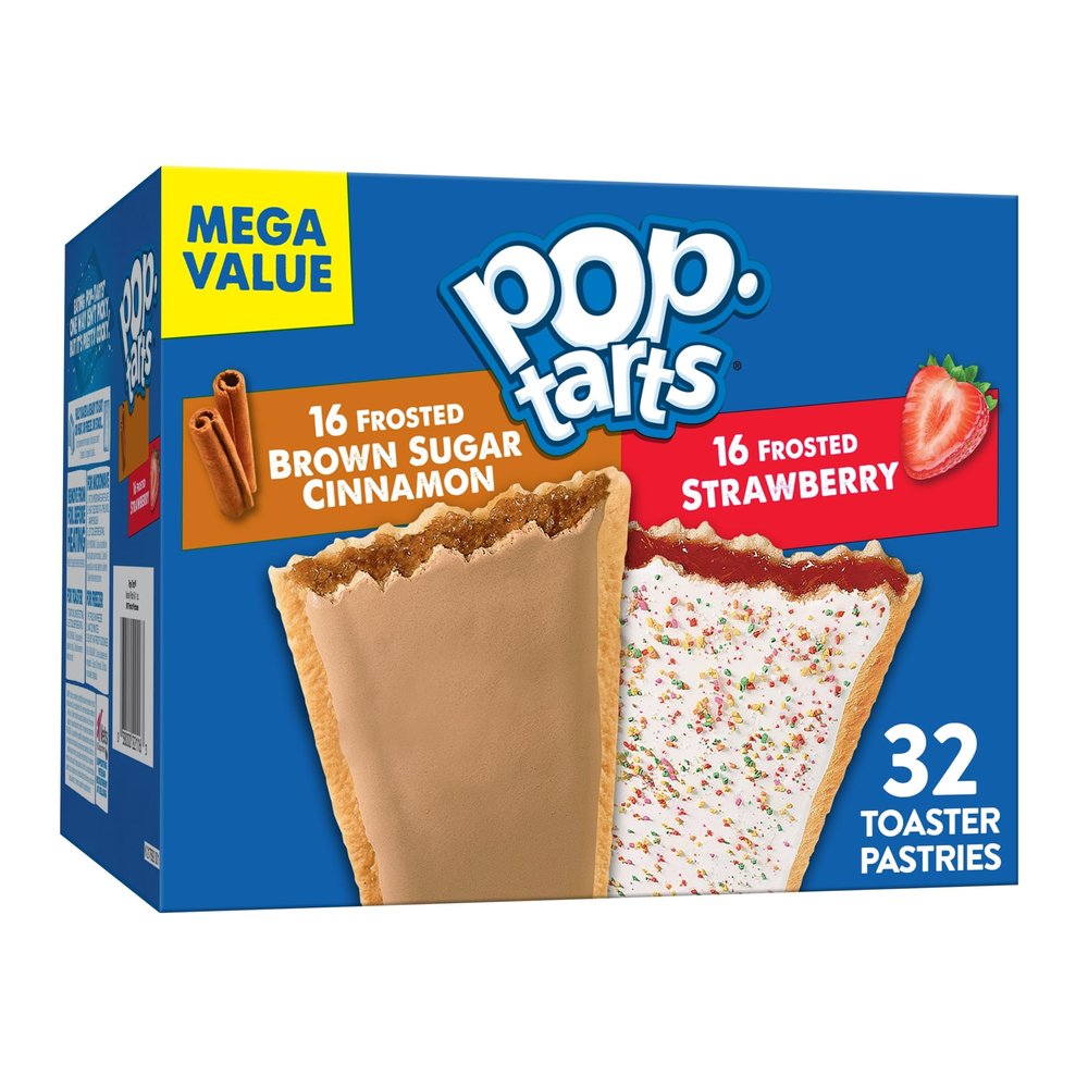 Toaster Pastries, Breakfast Foods, Kids Snacks, Variety Pack (32 Pop-Tarts)
