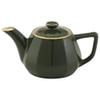 Green and Gold Apilco Bistro Tea Pot: 65cl view 1