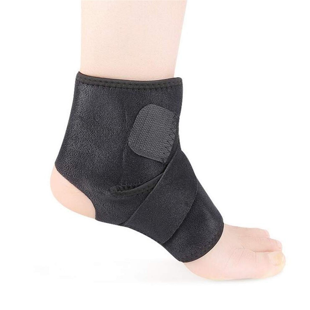 XEMZ Sports Ankle Brace Compression Support Sleeves, Adjustable Breathable Ankle Brace Wrap Stabilizer Ankle Sprain Strain Protector Strap, for Relief Foot Pain Ankle Swelling Heel Spurs, 1 Pair