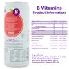 Get More Vits - B Vitamins Sparkling Apple & Raspberry Flavoured Spring Water (12 x 330ml), Supports Energy Release, Tackle Tiredness & Fatigue, Natural Flavours, Sugar Free, Low Calorie, Vegan view 2