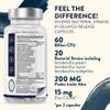 Bio Cultures Complex [ 120 Billion CFU ] 30x Bacterial Strains incl. Lactobacillus Acidophilus & Bifidobacterium per Serving - 90 Capsules - 3rd Party Tested view 4