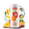 Get More Vits - Vitamin D Sparkling Mango & Passionfruit Spring Water (12 x 330ml), Support Healthy Bones, Teeth & Muscles, Boost Immune System, Sugar Free, Low Calorie, Natural Flavours, Vegetarian view 1