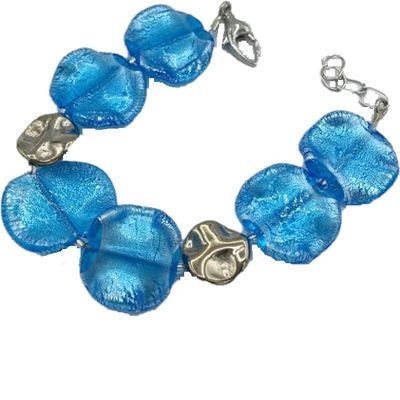 Antica Murrina Venetian Women's Murano Glass Bracelet Made in Italy VN 294