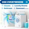 Dry & Dry 5 Packs [Net 14.1 Oz/Pack] Moisture Absorbers to Control Excess Moisture for Basements, Closets, Bathrooms, Laundry Rooms. - Ultra Strong Hanging Moisture Absorbers view 4