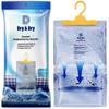 Dry & Dry 10 Packs [Net 14 Oz/Pack] Moisture Absorbers to Control Excess Moisture for Basements, Closets, Bathrooms, Laundry Room - Ultra Strong Hanging Moisture Absorbers view 2