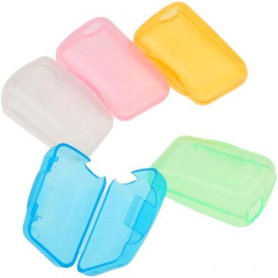 5 Pieces Travel Portable Toothbrush Head Covers Toothbrush Protective Case Toothbrush Head Protector Cap