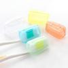 5 Pieces Travel Portable Toothbrush Head Covers Toothbrush Protective Case Toothbrush Head Protector Cap view 4