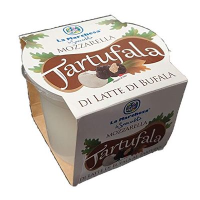 Buffalo Mozzarella with Truffle 1200 Gr. - Tartufala - Offer 16 Pieces of 150 Gr. (Kg. 2,4)