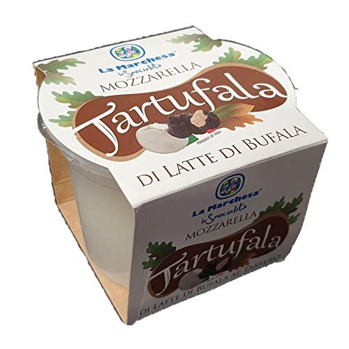 Buffalo Mozzarella with Truffle 1200 Gr. - Tartufala - Offer 16 Pieces of 150 Gr. (Kg. 2,4)