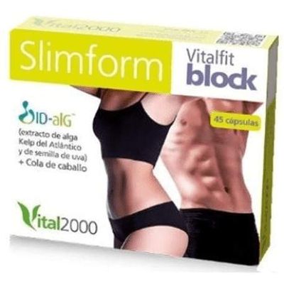 Vital 2000 Slimform Block 45Cap 1 Unit 200 g