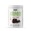 Weider Vegan Protein (540g) Brownie-Chocolate Flavour. Quality Protein 100% Plant-Based 21g/Serving, Pea Isolate (Pisane) & Rice. with Vitamin B12 & Stevia. Gluten Free, No Sugar. (18 Servings) view 1