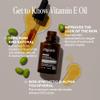 Cliganic 100% Pure Vitamin E Oil for Skin, Hair & Face - 30,000 IU, Non-GMO Verified | Natural D-Alpha Tocopherol view 3