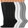 Iseasoo Copper Compression Socks For Men & Women Circulation-Best For Running Hiking Cycling 15-20 mmHg view 1