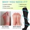 Iseasoo Copper Compression Socks For Men & Women Circulation-Best For Running Hiking Cycling 15-20 mmHg view 4