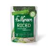Fullgreen, Riced Cauliflower and Broccoli, 100% Veg, shelf-stable, no preservatives, vegan, keto and 87% lower-carbs than rice! - case of 6x 200g pouches - made in the UK view 3