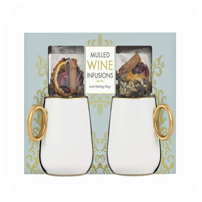 Vintage Marque Mulled Wine Infusions Mugs Gift Pack