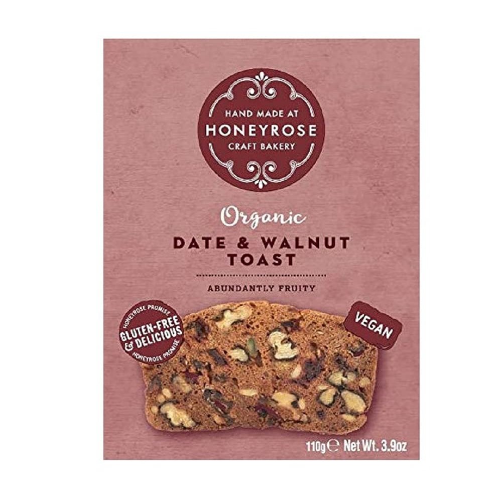 Honeyrose Bakery - Date & Walnut Toast 110g, 0.11 kg