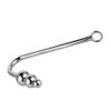 16HAO Stainless Steel Triple Bead Metal Solid Hook with Ball Hole Massager-34 view 2