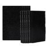 RW Clean 6 Inch x 3.5 Inch Scouring Pads, 10 Multi Purpose Scrub Pads - Non Abrasive, Heavy Duty, Black Nylon Scrub Pads for Cleaning, for Cleaning Or Scrubbing - Restaurantware view 1