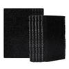 RW Clean 6 Inch x 3.5 Inch Scouring Pads, 10 Multi Purpose Scrub Pads - Non Abrasive, Heavy Duty, Black Nylon Scrub Pads for Cleaning, for Cleaning Or Scrubbing - Restaurantware view 2