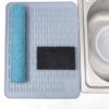 RW Clean 6 Inch x 3.5 Inch Scouring Pads, 10 Multi Purpose Scrub Pads - Non Abrasive, Heavy Duty, Black Nylon Scrub Pads for Cleaning, for Cleaning Or Scrubbing - Restaurantware view 4