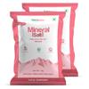 NutroActive MineralSalt Himalayan Pink Rock Salt Combo Extra Fine Grain ( 1 kg) and Fine Grain ( 1 kg) Each view 1