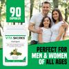 VitaDigest Vegan 90 Capsules: Natural Digestive Support with Enzymes, Curcumin & Turmeric for Gut Health, Immunity & Bloat Relief view 4