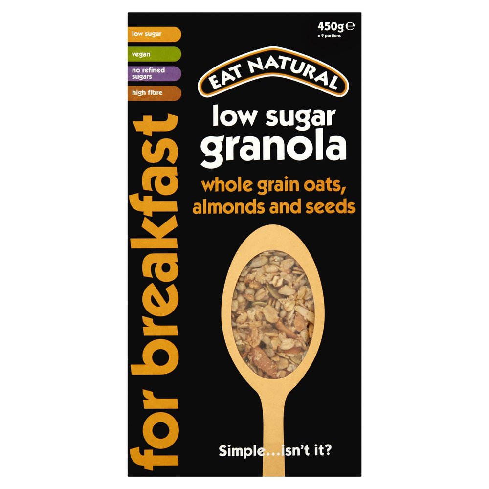 Eat Natural for Breakfast Low Sugar Granola 450 g