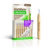 Bamboo Piksters Interdental Brushes | Sizes 00 - 6 | Straight Handle | 32 Pack (32 Pack, Size 1 (Purple)) view 1