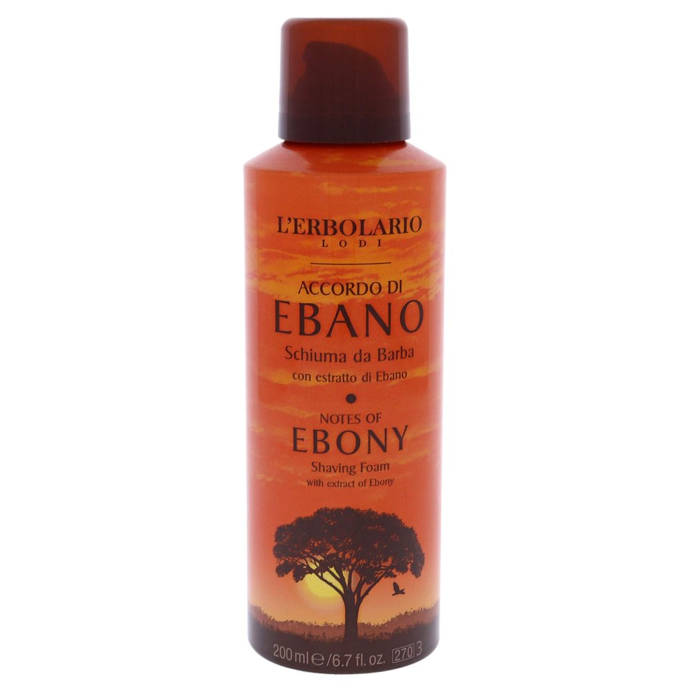 L'erbolario Foam from Beard Agreement of Ebony 200ml Shaving Delicate Fragrant