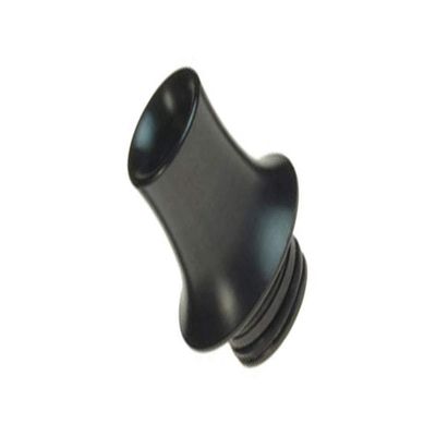 Armerah Cone 510 Drip Tip eCig Mouthpiece Short/Narrow Stainless Steel Single Black