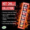 Spicentice - Ultimate Hot Chilli Pepper Gift Set - 100% Pure Premium Chilli - Includes Carolina Reaper, Naga Ghost & Chipotle - Ideal Cooking Spice Gift view 2