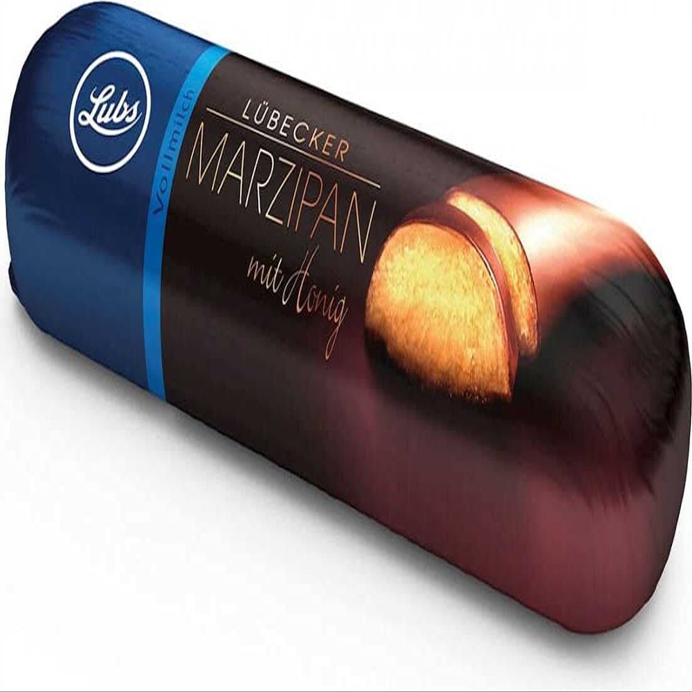 MARCEPAN with LUBEKA in Milk Chocolate BIO 50 g - LUBS
