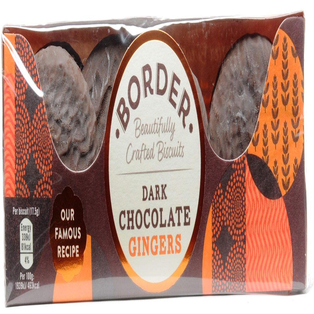 Border Biscuits (Dark Chocolate Gingers 2 x 150g)