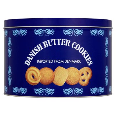 DANISH Butter Cookies - 908G TIN Package - Best Gift Offer