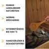 Sauna Stones Premium Pre-Washed Diabas for All Sauna Stoves Heat Resistant Grain 50 - 80 mm view 2