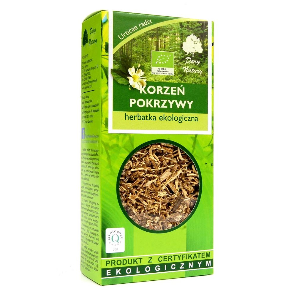 DARY NATURY - Organic Tea - Nettle Root - 50 Grams Organic