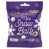 Cadbury Chocolate Mini Snowballs Bag, 80g view 1