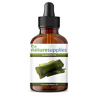 Seaweed Oil 10ml - Fucoxanthin Essential Oil, Steam Distilled Undiluted Pure Oil, GMO, Chemical Free - from Unpolluted Waters - Naturesupplies