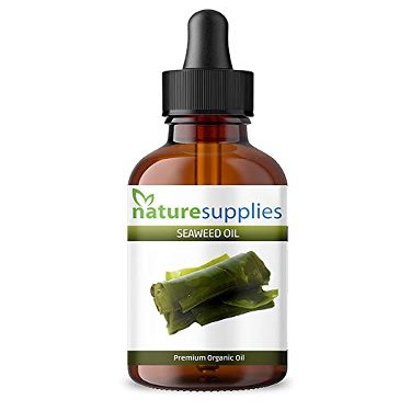 Seaweed Oil 10ml - Fucoxanthin Essential Oil, Steam Distilled Undiluted Pure Oil, GMO, Chemical Free - from Unpolluted Waters - Naturesupplies