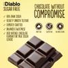 Diablo No Added Sugar 80% Dark Chocolate  No Added Sugar Chocolate Bar, Sweetened with Stevia, Gluten Free, Ideal for Any Occasion, Birthdays, Valentines, or Gift Hampers, 75g (Pack of 1) view 4
